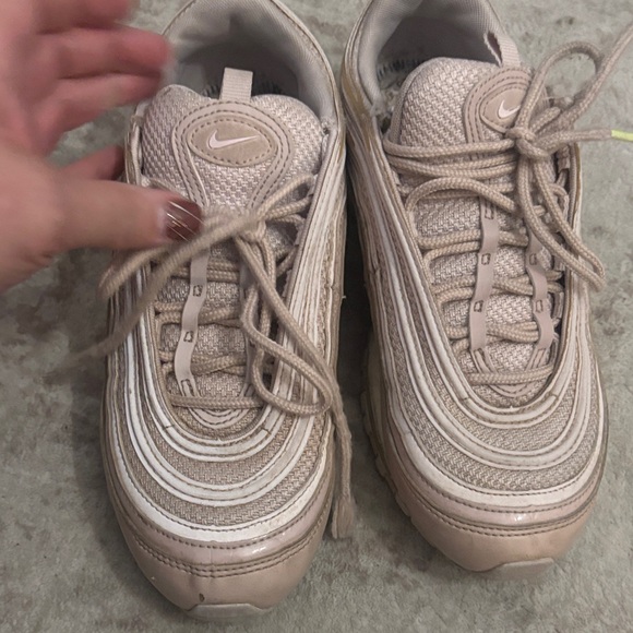 Nike Women's Athletic Shorts - Tan/ blush - Picture 4 of 5